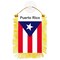 G128 Puerto Rico Puerto Rican Fringy Flag | 3x5 In | LiteWeave Pro Series Printed 150D Polyester | Indoor/Outdoor, Vibrant Colors, Brass Grommets